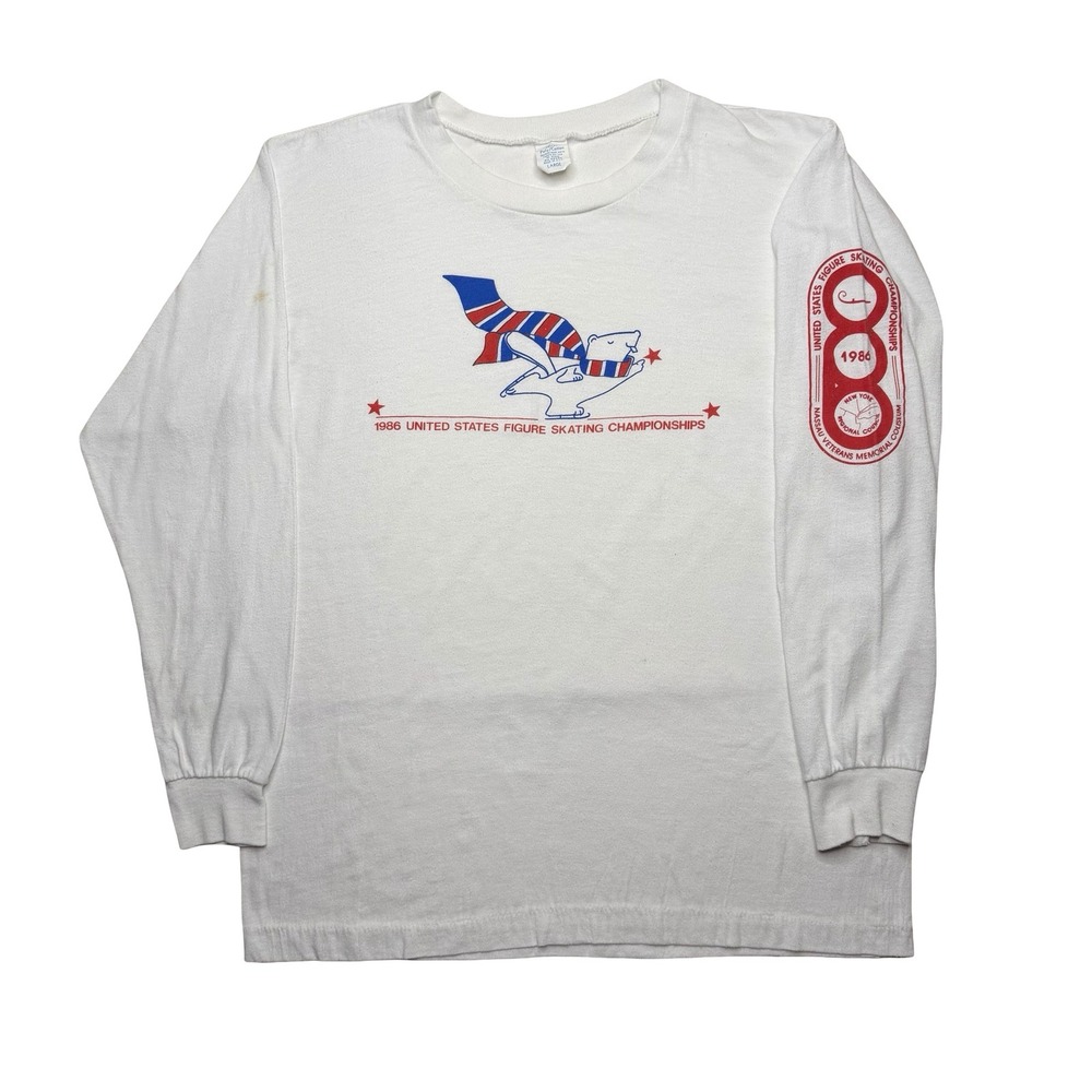 Vintage‎ 80s 1986 US Figure Skating Championship shirt
